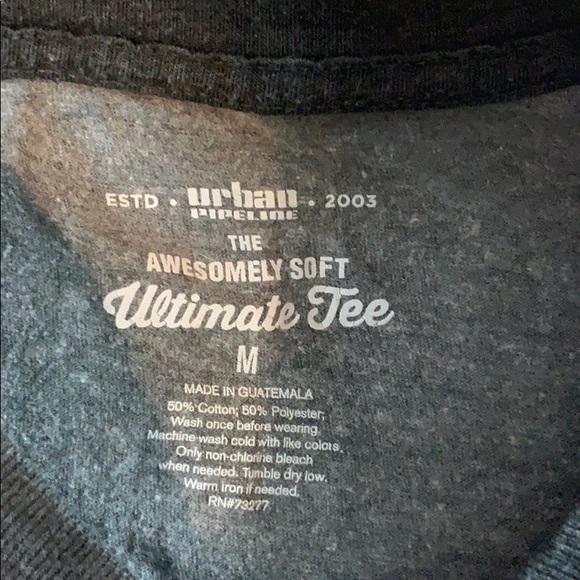 Men’s ringer vintage tshirt med Urban Pipeline - Picture 3 of 3